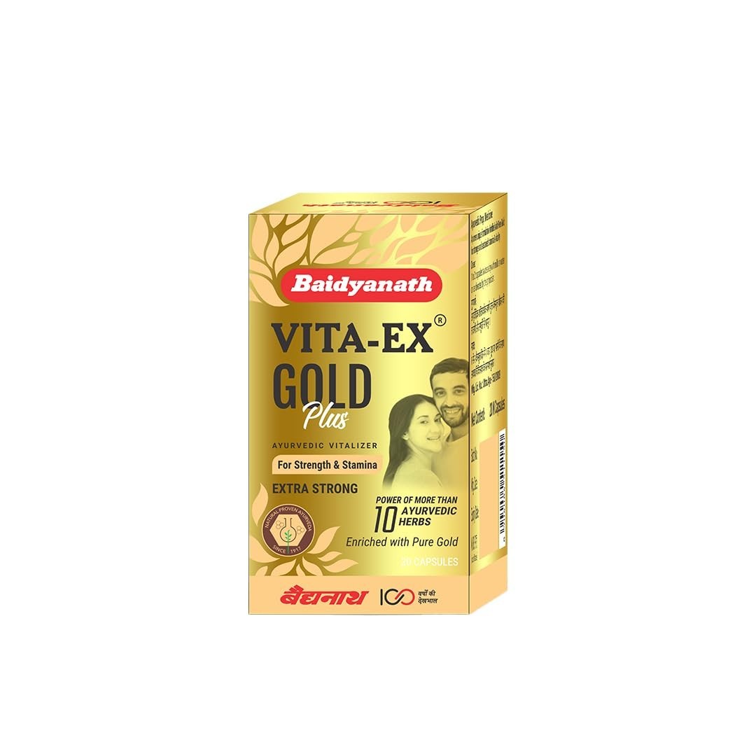 Baidyanath Vita ex Gold Plus -Pack of 20 Capsules