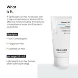Minimalist Vitamin B5 10% Skin Moisturizer (30g) Free Delivery