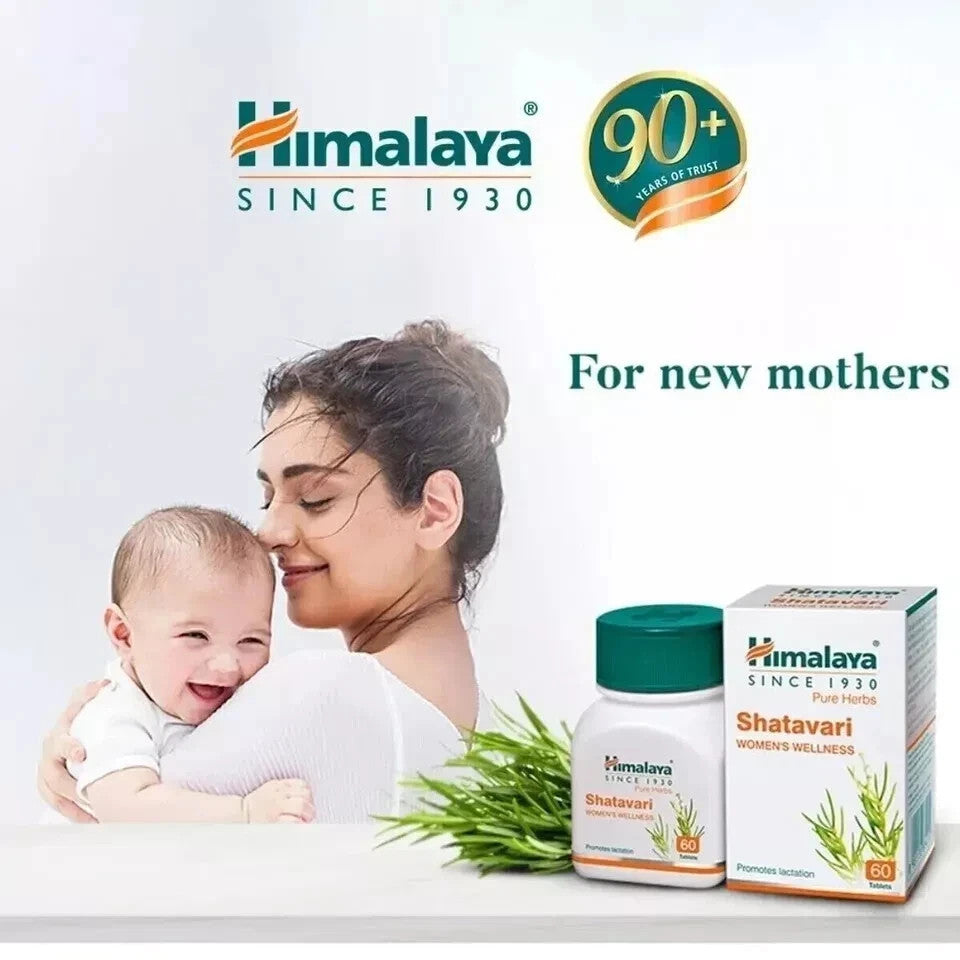3X Himalaya Herbal Shatavari 60 Tabs For Women Health+ FREE SHIPPING