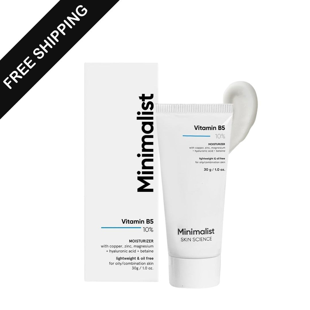 Minimalist Vitamin B5 10% Skin Moisturizer (30g) Free Delivery