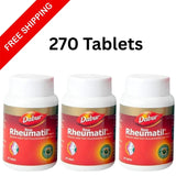 3X Dabur Rheumatil Ayurvedic Herbal Joint Support 90 Tablets Each-FREE SHIPPING