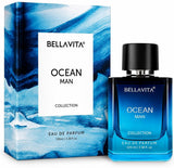 Bella Vita Luxury Men Ocean Aquatic EDP 100ml Perfume With Marine, Orchid &amp; Musk