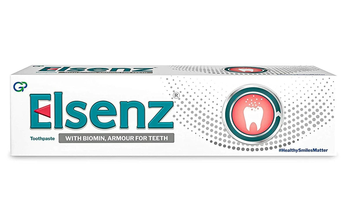 Elsenz Anti Cavity Fluoride Toothpaste 70g Pack of 2 Fresh Breath Free Shipping