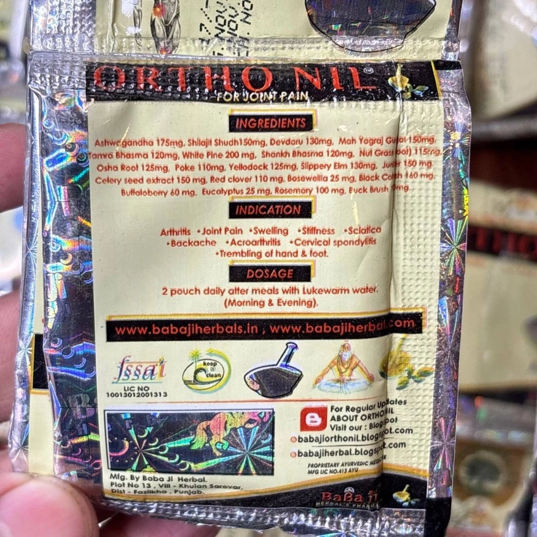 Ortho Nil Pain Relief Powder – Ayurvedic Joint Support Formula