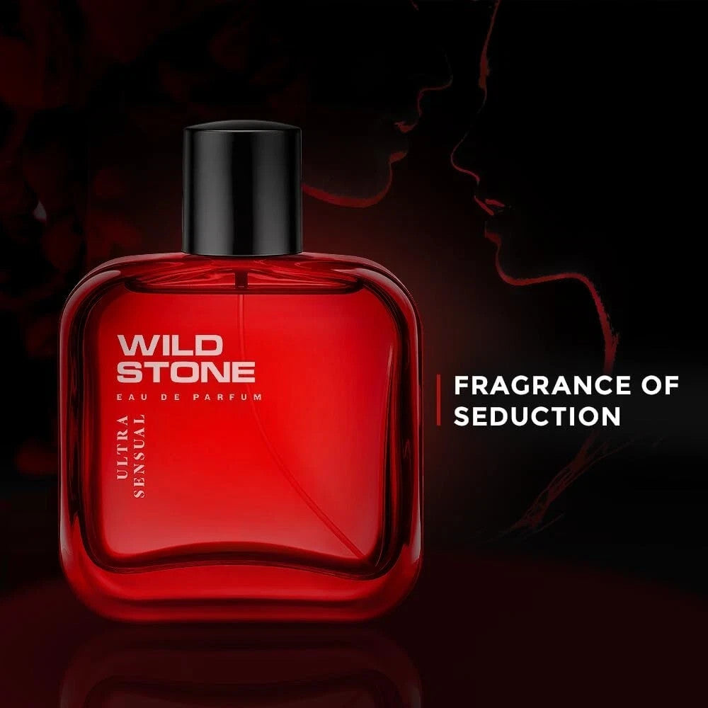 Wild Stone Ultra Sensual Long Lasting Perfume for Men, 100ml,Masculin<wbr/>e Fragrance