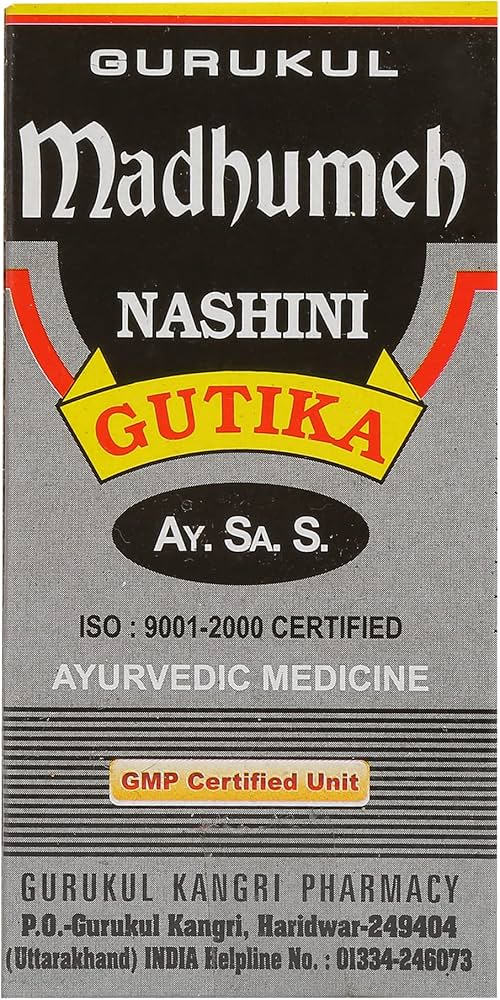 Gurukul Madhumeh Nashini Gutika for Diabetes, 50gm