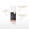 The Derma Co 1% Hyaluronic Tinted Sunscreen SPF 60, 50g