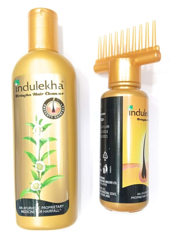 Bringha Hair Oil and Hair Fall Shampoo (100, 200 ml)