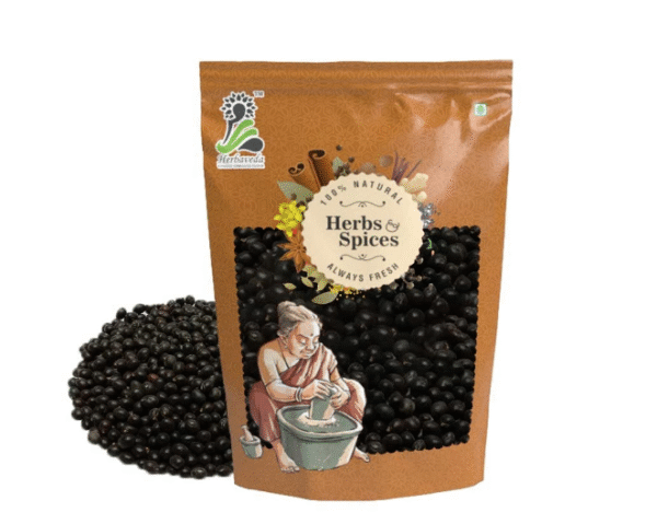 Porwalcart Herbaveda- Chirmati Black 100g | Kali Ratti | Black beej | Abrus Precatorius | Jequerity Seeds | Kala gunja