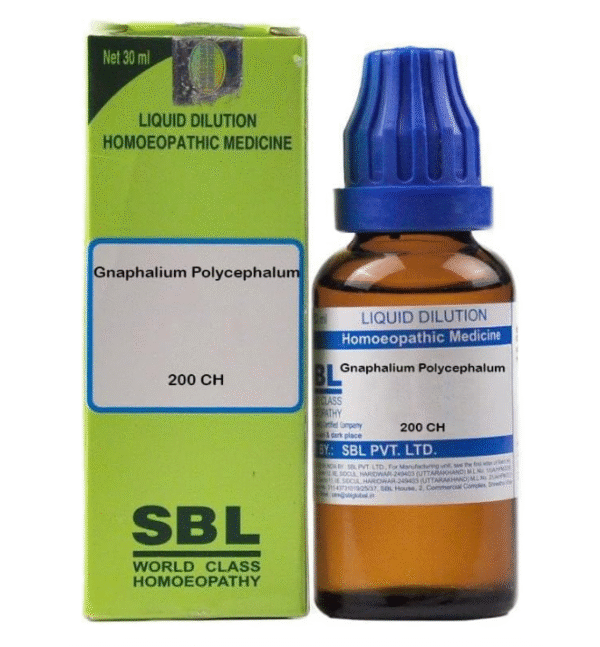 SBL's Gnaphalium Polycephalum 200 Dilution 30 ml