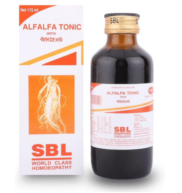 SBL Alfalfa Tonic with Ginseng Extract-115ML