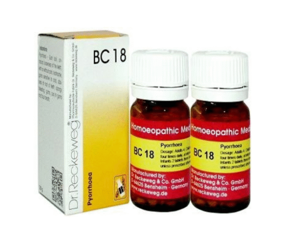 Dr. Reckeweg Dr.Reckeweg Germany Biochemic Combination Tablet Bc 18 Pack of 2