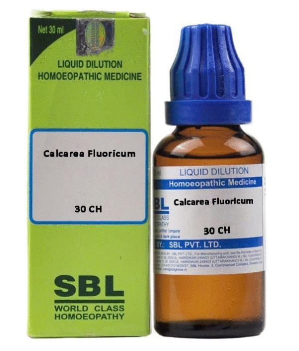SBL's Calcarea Fluoricum 30 Dilution 30 ml