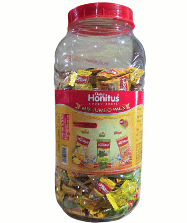 Dabur Honitus Cough Drops (300pcs) + 15 Free (Mix Jumbo Pack)