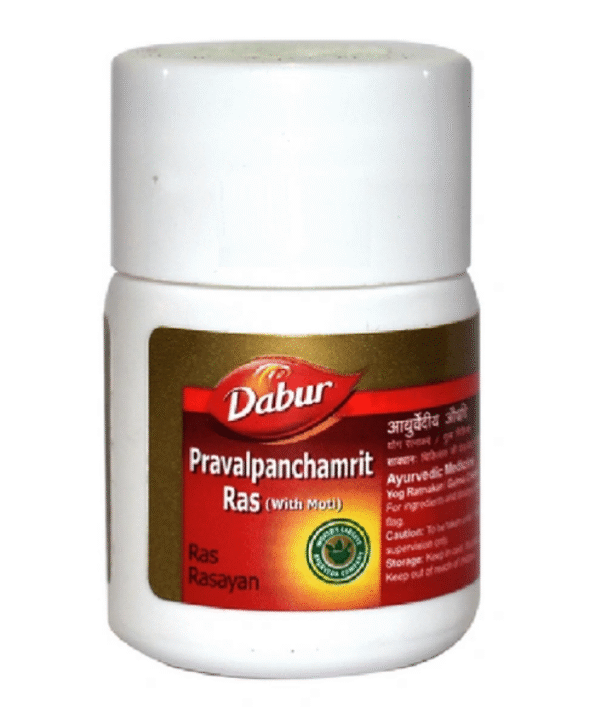 Dabur Praval Panchamrit Ras ( With Moti) (20Tab)