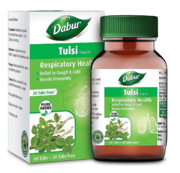 Dabur Tulsi Tablets (60Tab)