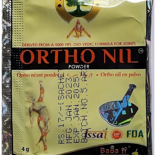 Ortho Nil Ayurvedic Powder for joint pain relief – herbal formula